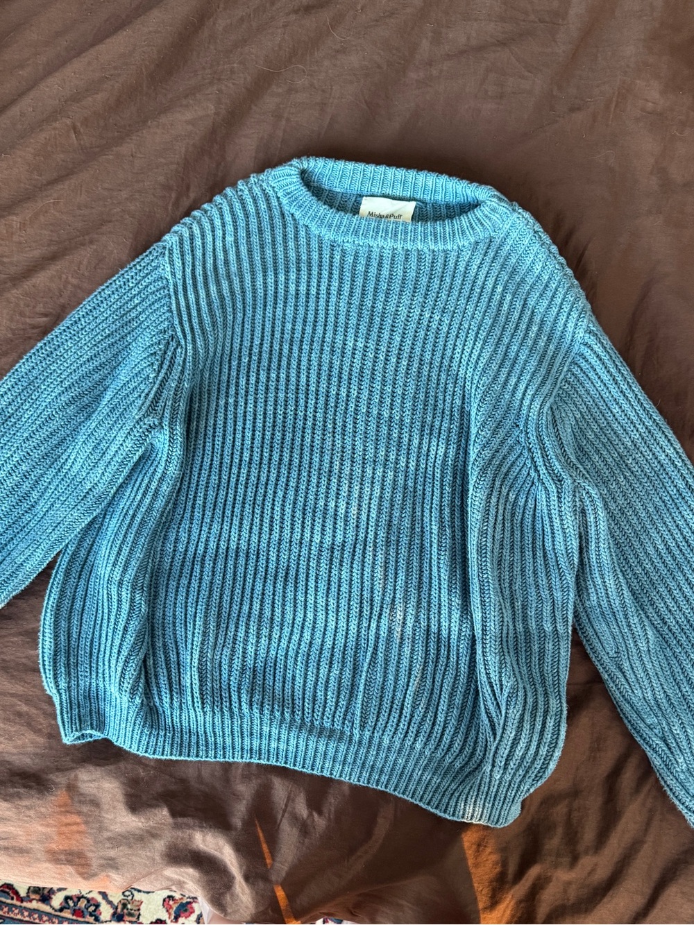 Misha & Puff Fisherman Crew Pullover